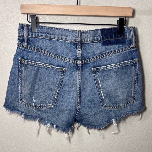 The Great The Cut Off Denim Short 25 - Picture 3 of 7